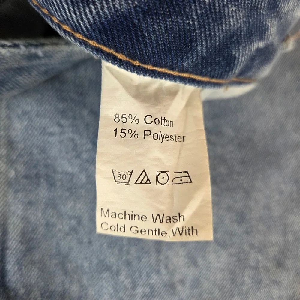 Womens High Rise Straight Leg Side Slit Jeans Sz 10 Edgy Trendy Modern City NWT